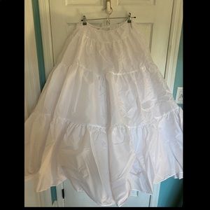 Crinoline skirt. One size fits most